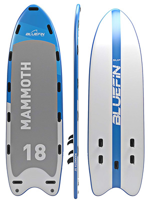 bluefin mammoth multi person paddle board