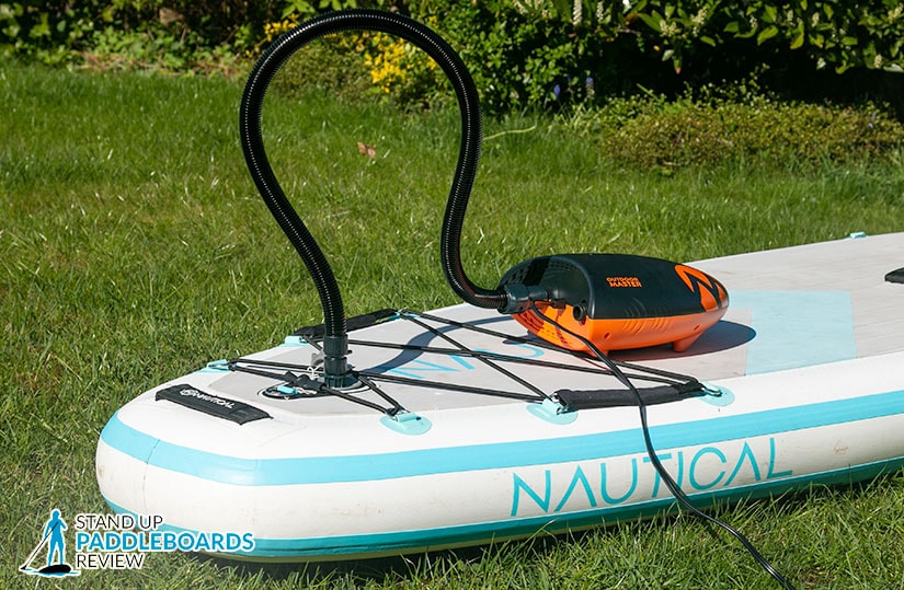 outdoor master electric air pump for paddle boards