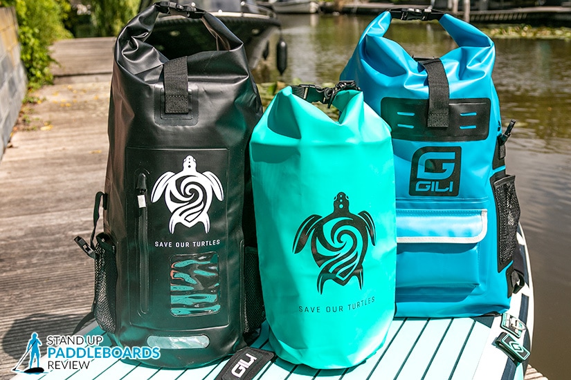 paddle board dry bags